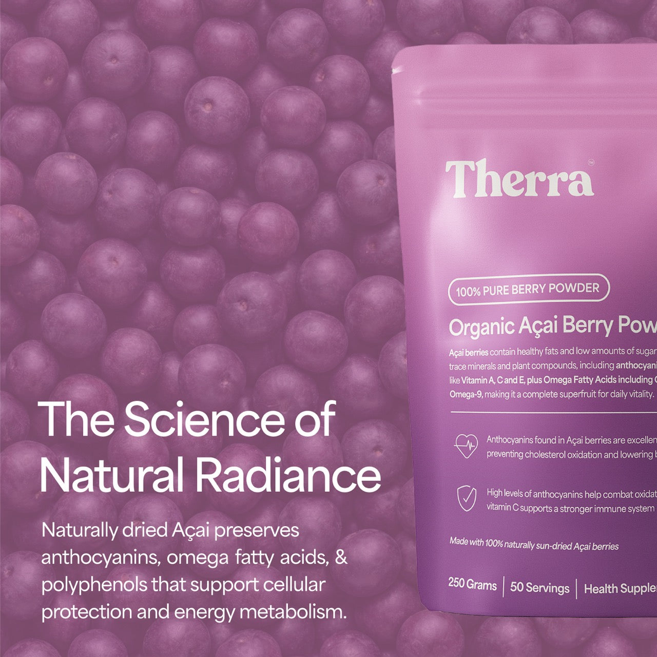 Organic Acai Berry Powder