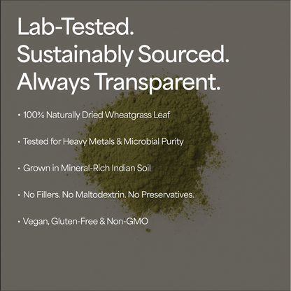 Organic Wheatgrass Powder