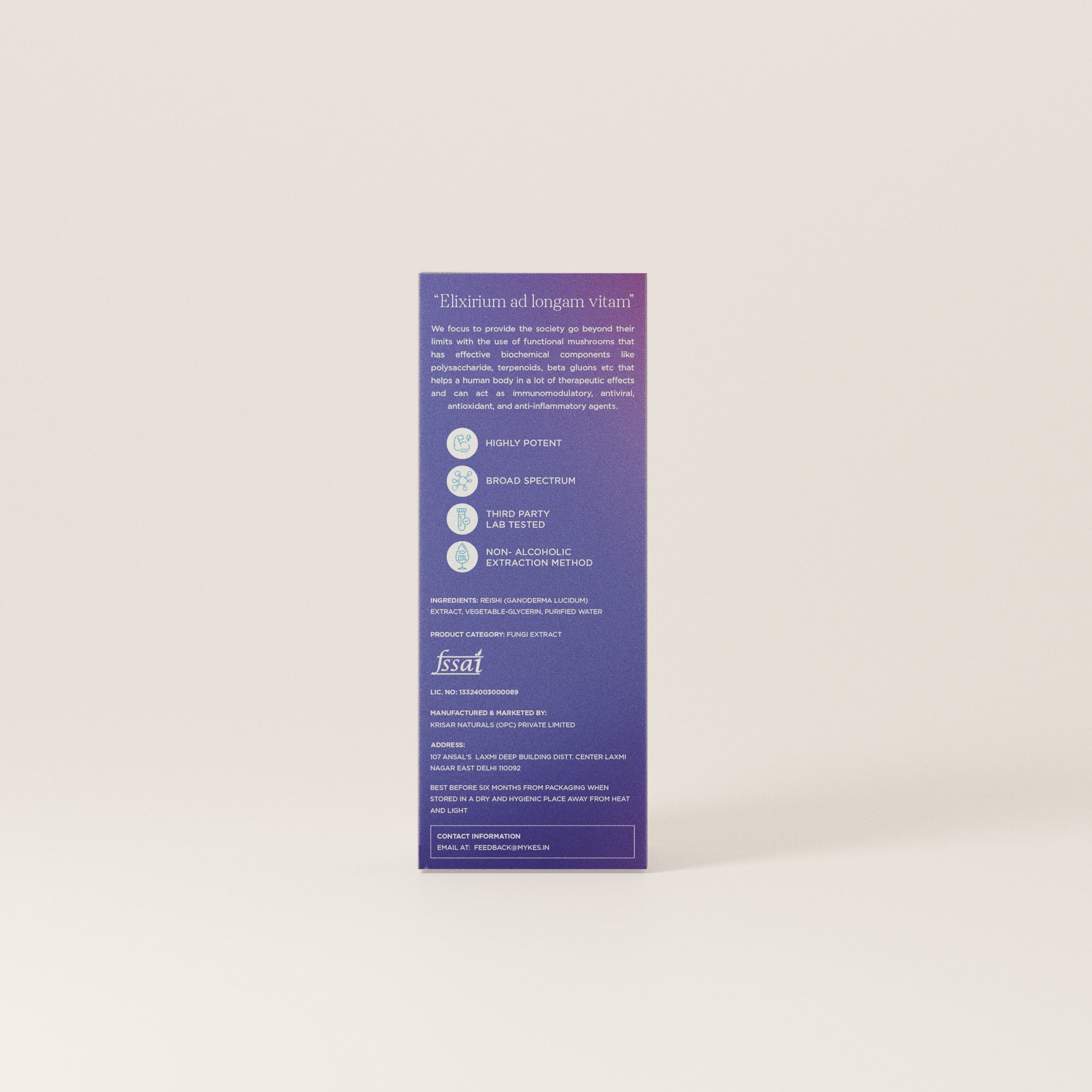 Reishi Mushroom Tincture